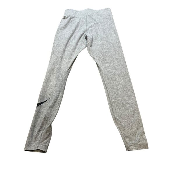 Nike Women's Gray Leggings - Size Medium - Picture 2 of 4